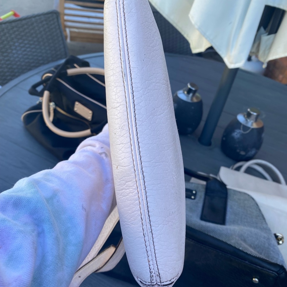 kate spade crossbody, used. see pictures. pale pink color